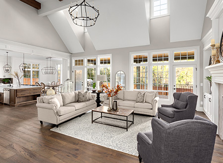 Modern renovation of first floor
